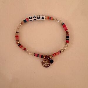Colorful Beaded Mama Bracelet